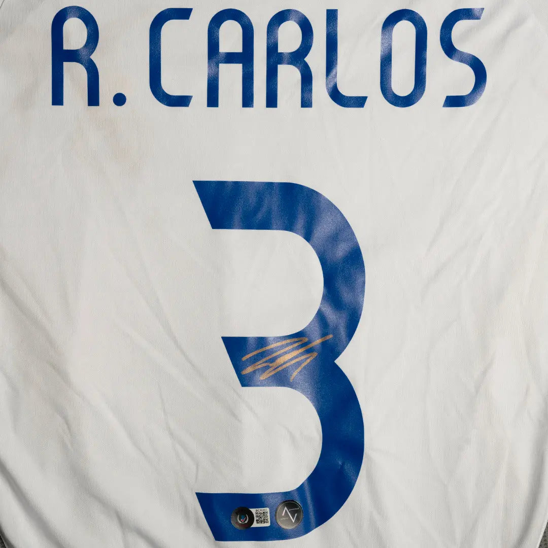 Jersey Firmado Roberto Carlos - Real Madrid